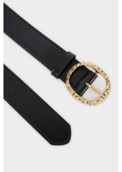 Kadın Büyük Toka Suni Deri Jean Kemeri F3283AXNS fiyatları