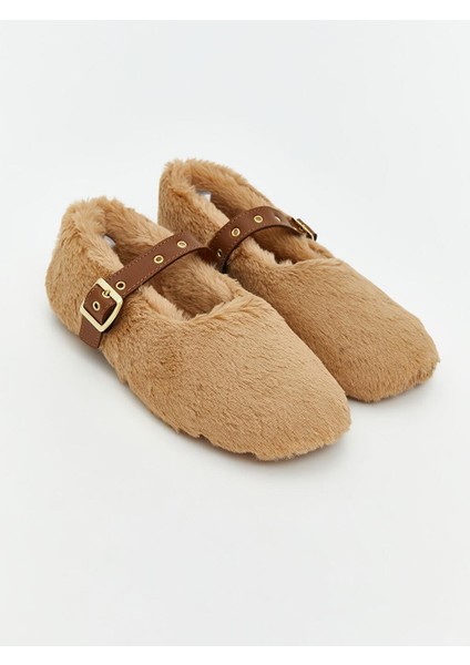 Pelüş Kadın Ev Terliği (W5)