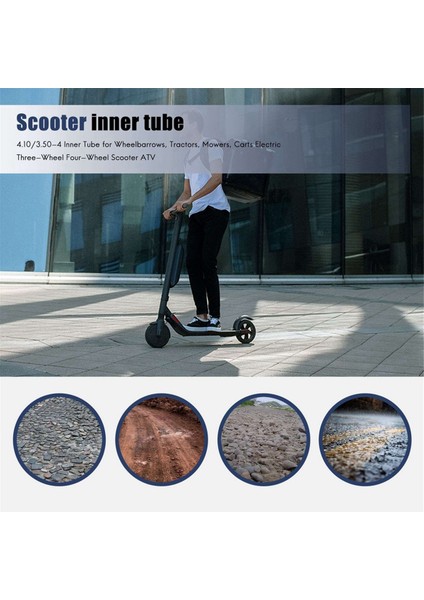 3pcs 4.10/3.50-4 Iç Tüp Traktörler Için Traktörler Için, Biçme Makineleri Elektrikli Üç Tekerlekli Dört Tekerlekli Scooter Atv (Yurt Dışından) fiyatları