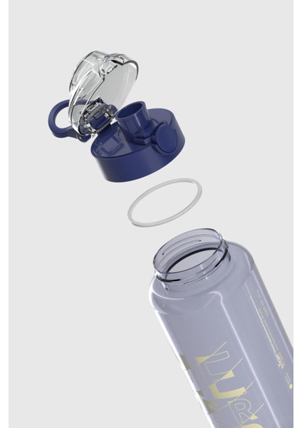 Saga Loop Yazı Desenli 1000 ml Tritan Matara 912138 Mavi fırsatları