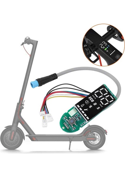 Xiaomi M365PRO Pro 2 Elektrikli Scooter Su Geçirmez Ekran Yedek Parçaları Evrensel Metre Aksesuarları (Yurt Dışından) fırsatları