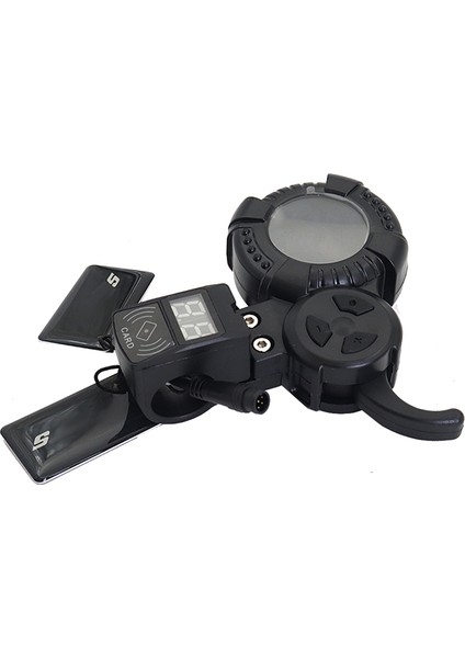 72V LCD Ekran Sıfır 8 9 10 8x 10X 11X Kart Swiping Fonksiyonlu Elektrikli Scooter Ekran (Yurt Dışından) indirimleri