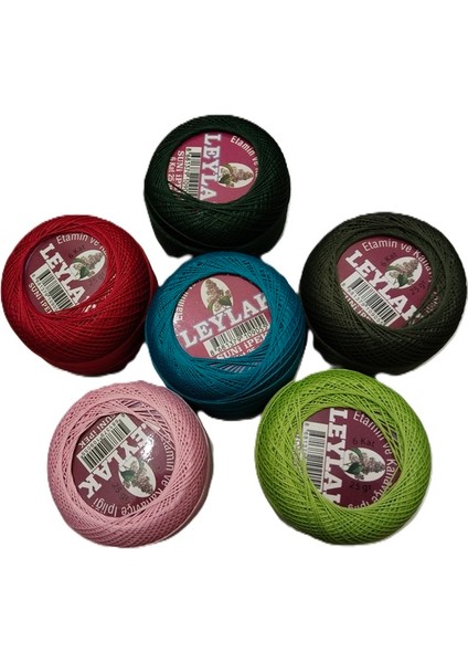 Etamin ve Kanaviçe Ipliği 6 Kat 25GR - 544 - 6409 -363 - 63 - 1827 - 1837 fiyatları