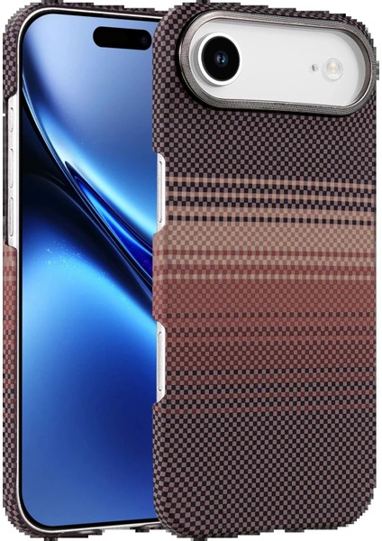 Apple iPhone 17 Air Vega Magsafe Kapak - Çöl TITANYUM-(5796) - BKS7176-5658