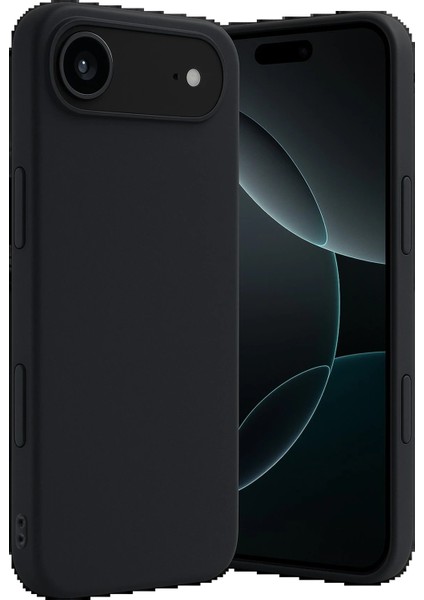 Apple iPhone 17 Air First Silikon - SIYAH-(5796) - BKS3143-9505 modelleri