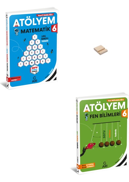 6. Sınıf Matematik ve Fen Bilimleri Atölyem + Telefon Standı