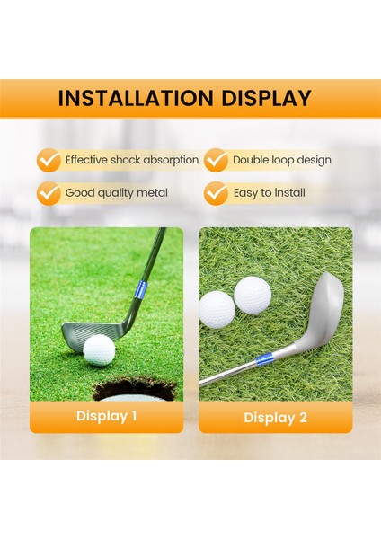 12PCS/PACK Golf Ferrules .370 Alüminyum Irons Milleri Için 25MM Golf Kulübü Aksesuarları (Yurt Dışından) indirimleri