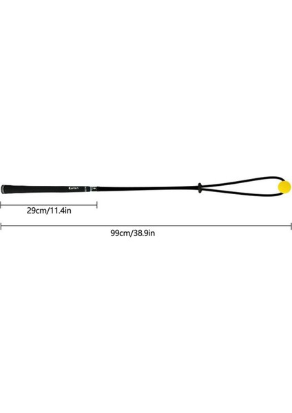 Caiton Golf Swing Uygulama Halat Ayarlanabilir Golf Uygulama Salıncak Eğitmeni Golf Yardım Egzersizleri Halat Golf Eğitim Malzemeleri (Yurt Dışından) indirimleri