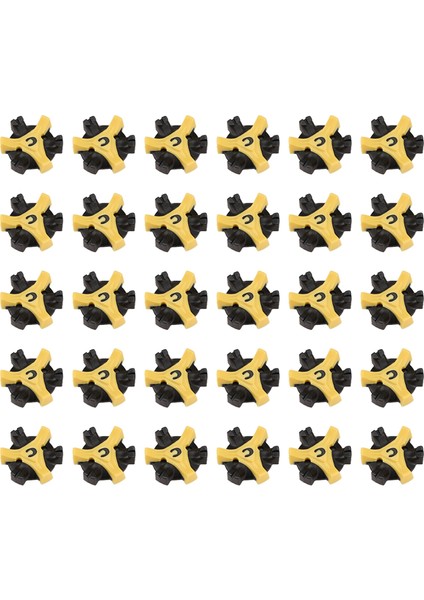 30 Adet Yumuşak Golf Ayakkabı Sivri Uçlar Metal Iplik Saplamaları Yedek Golf Spike Için Uygun (Yurt Dışından) fiyatları