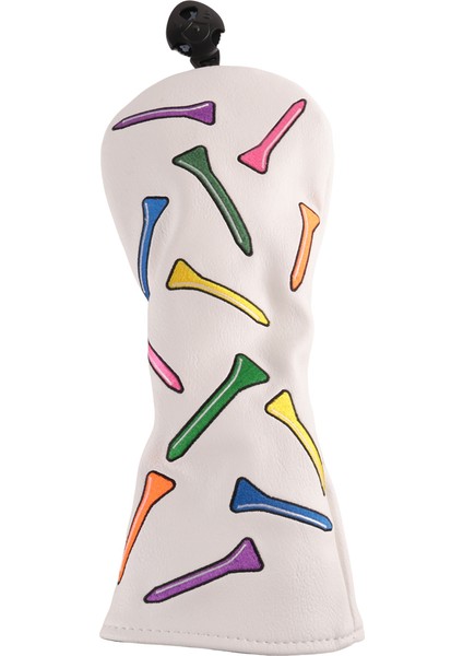 Tees Desen Golf Kulübü Sürücü, Fairway, Hibrids-Golf Sürücüsü Headcover/golf Fairway Wood/hibrid Kulübü Için Kapak (Yurt Dışından)