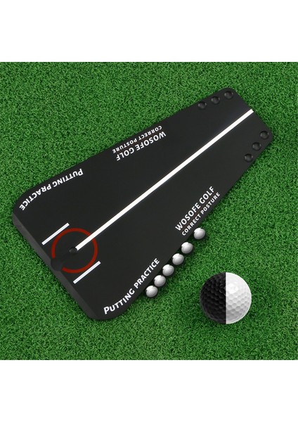 Wosofe Taşınabilir Golf Koymak Ayna Eğitim Araçları Golf Koymak Hizalama Salıncak Eğitmeni Düz Uygulama Golf Eğitim Yardımcıları (Yurt Dışından) fiyatları