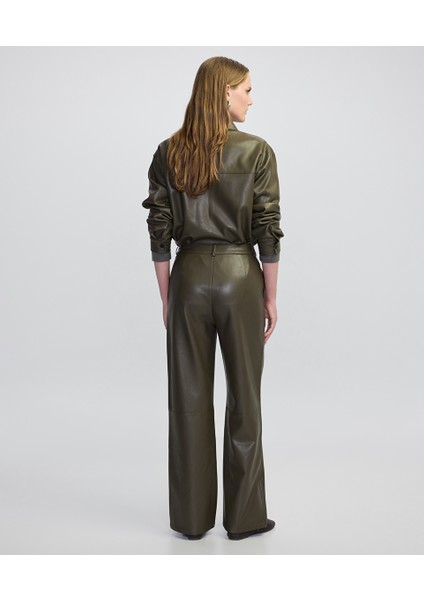 Deri Görünümlü Pantolon IW6250003049022 modelleri