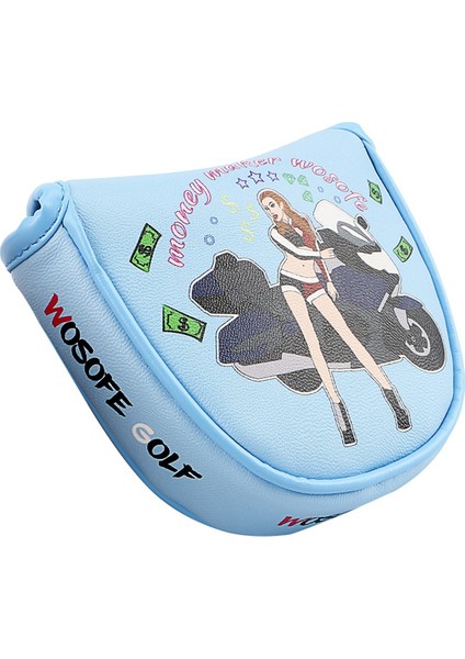 Magneticgolf Putter Mallet Club Protector Pu Mallet Putter Headcover Taşınabilir Golf Putter Kapak Golf Accessoriesb (Yurt Dışından) fırsatları