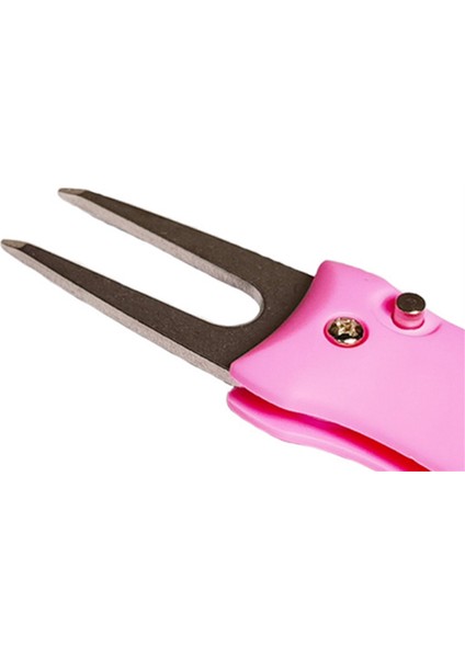 Manyetik Golf Topu Işaretleri ile Beyaz Golf Çim Aracı, Pitchfork Onarım Aracı Işaretleyicileri (Yurt Dışından) modelleri