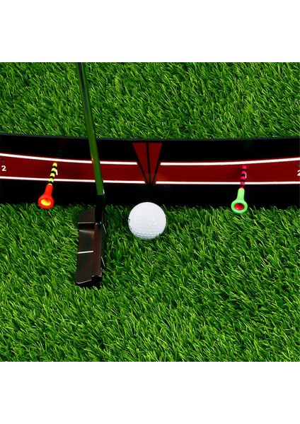 Wosofe Golf Koymak Pist Golf Putter Eğitmeni Kalibrasyon Pisti Atıcı Tahtası Ayarlanabilir Golf Putter Yörünge Dengeleyici B (Yurt Dışından) indirimleri