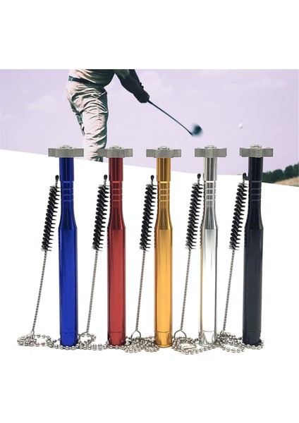 Golfs Club Olukları Temizleme Fırçası Golf Kulübü Temizlik Kulübü Onarım Çiğneme Fırçası Golf Aracı Kırmızı (Yurt Dışından) fiyatları