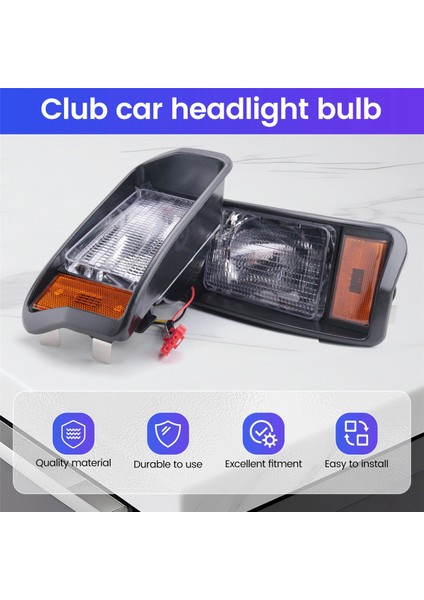 Golf Sepeti Farlar Kulüp Araba Stili Işık Fabrika Boyutu Ds, Suit (Sol ve Sağ) (Yurt Dışından) indirimleri