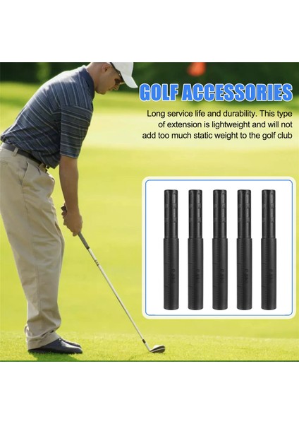 5pcs Golf Kulübü Şaft Uzatma Çubuğu Genişletici Çubuklar Golf Şaftları Sürücü Fairway Golf Şaft Uzatma Uzantısı 0.580 (Yurt Dışından) fırsatları