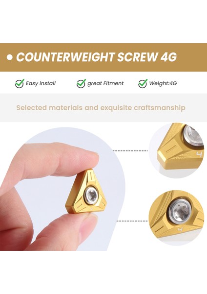 1pcs Golf Kulübü Kafa Ağırlıkları Ltdx Ltdx Max Sürücü Fairway Wood 4g (Yurt Dışından) indirimleri