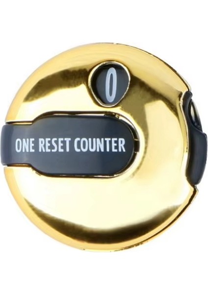 Golf Puanı Sayaç Renkli Golf Inme Skoru Tek Touch Sıfırla Klip Golf Aksesuar Malzemeleri Altın (Yurt Dışından)