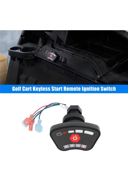 Golf Sepeti Anahtarsız Başlat Kulüp Araba Ds Emsali Için Uzaktan Kontak Anahtarı (Yurt Dışından) indirimleri