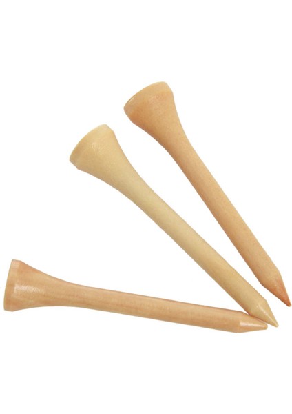 100PCS Golf Top Çivi Tee Ahşap T Top Koltuk Topu Pim Tırnak Tekme Topu ile Ahşap Top Çivi Yuvarlak Yuvarlak Top Tırnak 54MM (Yurt Dışından) fırsatları