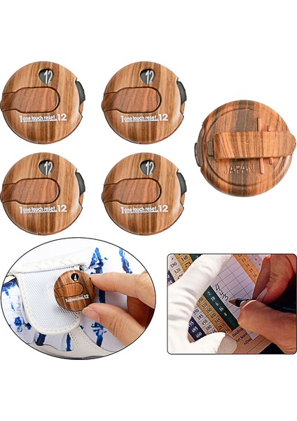 4pcs Golf Skoru Sayacı Golf Inme Sayacı Doğru Golf Skoru Golfçü Hediye Golf Vuruşu Için Cihaz Tutma (Yurt Dışından) fiyatları