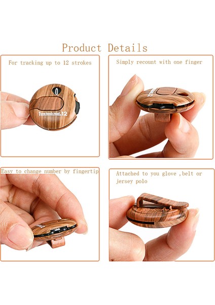 4pcs Golf Skoru Sayacı Golf Inme Sayacı Doğru Golf Skoru Golfçü Hediye Golf Vuruşu Için Cihaz Tutma (Yurt Dışından) modelleri