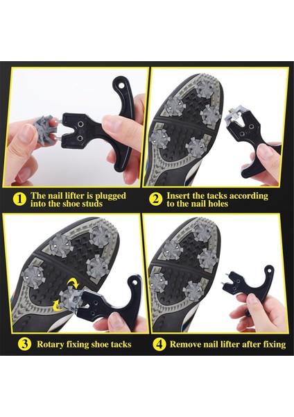 Golf Sivri Seti 30 Adet Içerir Golf Kelepçeleri Yedek Golf Kelepçeleri Salınık Metal Iplik Vidası 6 mm Dia Golf Spike (Yurt Dışından) indirimleri