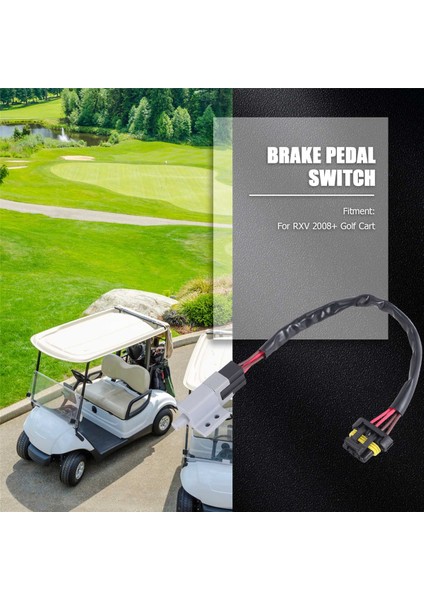 Hızlandırıcı ve Fren Pedalı Anahtarı Ezgo Rxv Golf Sepeti Için Elektrik 607605 61068 606711 612889 615747 (Yurt Dışından) modelleri