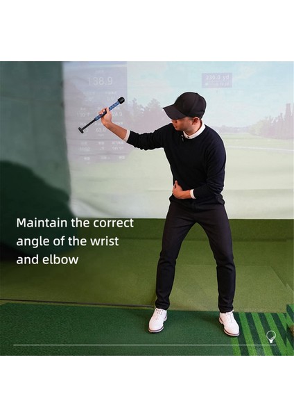 Golf Salıncak Eğitim Yardımları Golf Kapalı ve Açık Salıncak Eğitimi Çubuğu Golf Eğitim Yardımı Aksesuarları (Yurt Dışından)