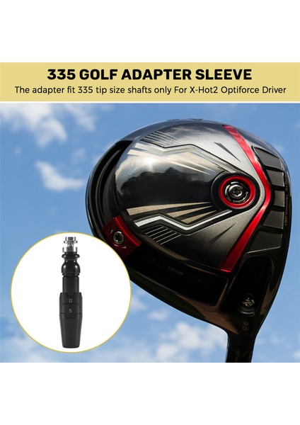 335 Golf Adaptör Kılıf Callaway Big Bertha X-Hot2 Optiforce Sürücüsü (Yurt Dışından) fırsatları