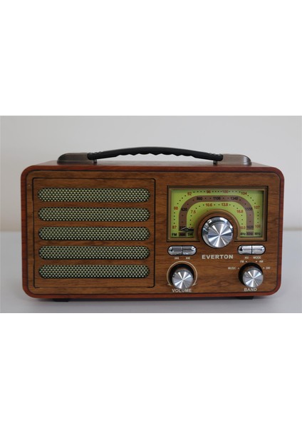 RT-755 Bluetooth Fm-Usb-Tf-Aux Şarjlı Nostaljik Radyo fiyatları