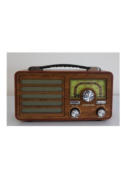 RT-755 Bluetooth Fm-Usb-Tf-Aux Şarjlı Nostaljik Radyo fırsatları