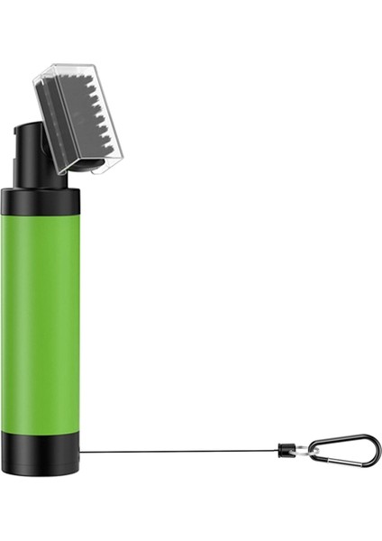Golf Kulübü Temizleyici Fırçası ve Mikrofiber Havlu Temizleme Kiti, Su Spray Şişesi Golf Aracı ile Oluk Kalavatma Fırçası Yeşil (Yurt Dışından)