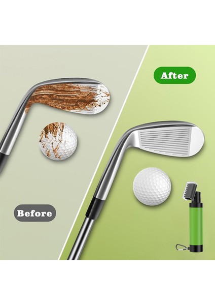 Golf Kulübü Temizleyici Fırçası ve Mikrofiber Havlu Temizleme Kiti, Su Spray Şişesi Golf Aracı ile Oluk Kalavatma Fırçası Yeşil (Yurt Dışından) modelleri