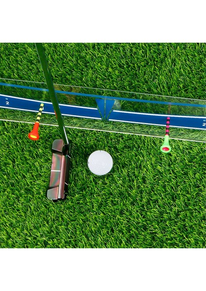 Wosofe Golf Pist Golf Putter Eğitmeni Kalibrasyon Pisti Atıcı Tahtası Ayarlanabilir Golf Putter Yörünge Dengeleyici C (Yurt Dışından) modelleri