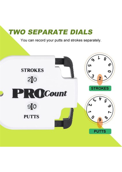 Sıfırlama Aracı ve Anahtar Zinciri ile Golf Skor Sayacı, 2 Basamaklı Atış Strok Sayısı, 9 Puana Kadar Karşı Klavye (Yurt Dışından) fiyatları