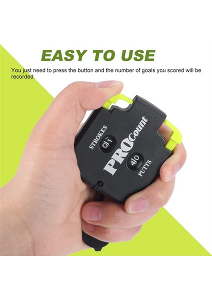 Sıfırlama Aracı ve Anahtar Zinciri ile Golf Skor Sayacı, 2 Basamaklı Atış Strok Sayısı, 9 Puana Kadar Karşı Klavye (Yurt Dışından) modelleri