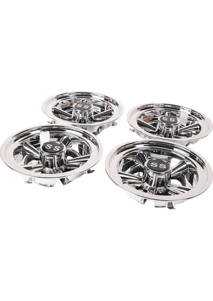 4pcs Golf Arabası Ss Hub Kapak Ezgo Kulübü Arabası Yamaha Hub Kapakları 8 Inç Krom Gümüş Kaplama Hubcaps (Yurt Dışından) modelleri