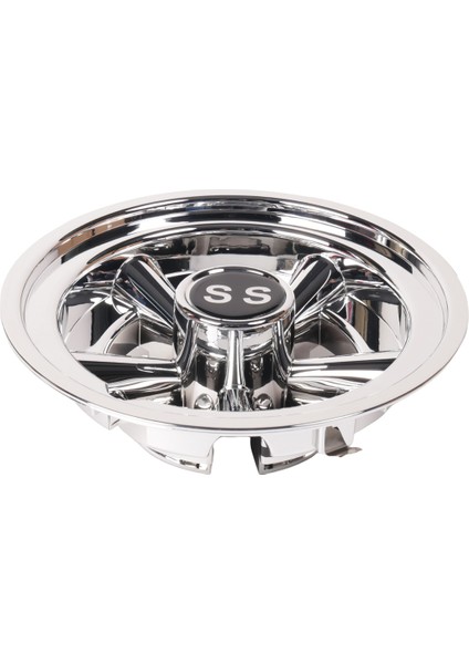 4pcs Golf Arabası Ss Hub Kapak Ezgo Kulübü Arabası Yamaha Hub Kapakları 8 Inç Krom Gümüş Kaplama Hubcaps (Yurt Dışından) fırsatları