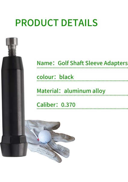 Pxg Demir Golf Aksesuarları Için 1 Pc Golf Şaft Adaptör Kılıfı (Yurt Dışından) fırsatları
