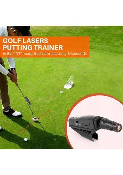 Golf Putter Sight Portable Golf Puting Trainer Golf Putt Puting Eğitim Amaçını Geliştirme Hat Yardımları Düzeltici Araçları Siyah (Yurt Dışından) indirimleri