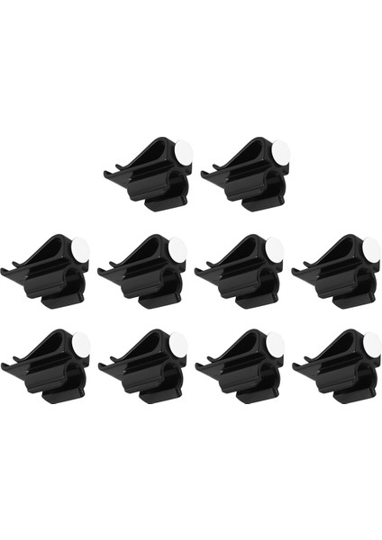 10 Paket Golf Kulübü Çanta Klipleri Atıcı Kelepçesi Tutucu Düzenleyicisi Dayanıklı Plastik Siyah Koyma Klipsli Golf Aksesuarları (Yurt Dışından) fiyatları