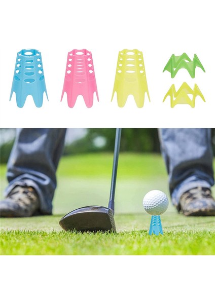 Golf Simülatörü Tees, 18 Adet Kapalı Golf Tees Golf Mat Tees Plastik Golf Tees Pratik Golf Tees, Uzun Boylu + Kısa (Yurt Dışından) fiyatları