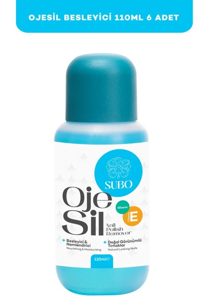 ASETON BESLEYİCİ & NEMLENDİRİCİ 6 X 110 ml