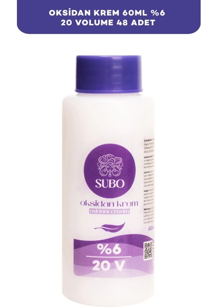 Oksidan Krem %6 20 Volume 48X60 ml