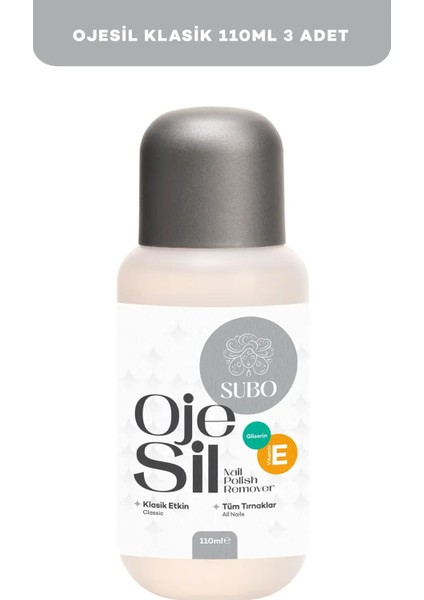 ASETON KLASİK ETKİN 3 X110 ml