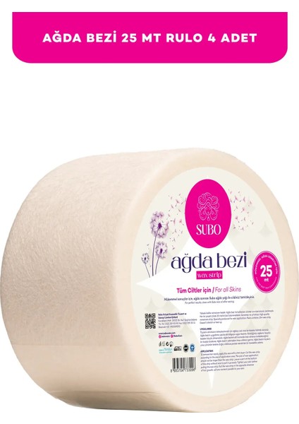 Ağda Bezi 4X25 mt Rulo