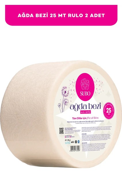 Ağda Bezi 2X25 mt Rulo